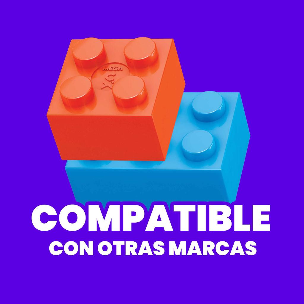 MEGA Pokémon Abenteuerwelt Hügel-Picknick mit Evoli und Riolu - Sonnenschirm und Tischset - [163-teiliges Baustein-Set] [Ab 7 Jahren] HDL80