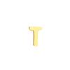 Stainless Steel Non-Fading English Letter Pendant Charms for DIY Jewelry, 26 Letters Available