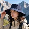 Women's Bucket Hat Summer Visor Cap Fasionable Style Fisherman's Hat Wearing Breathable Sunshade Travel For Outdoor