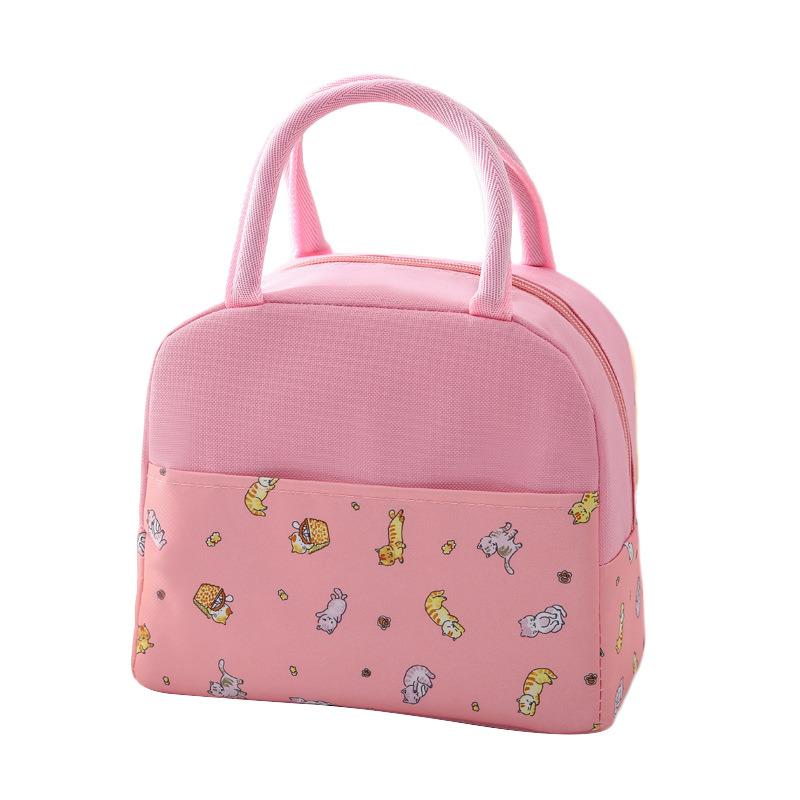 Lunch Bag Cooler Tote Portable Insulated Box Canvas Thermal Cold Food Container School Picnic For Men Women Kids Travel Lunchbox