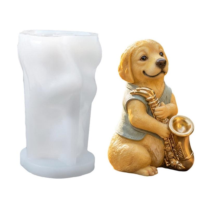 

Resin Candle Mould for Bear and Rabbits Animal Shape Designs for Easy Demolding in Activity