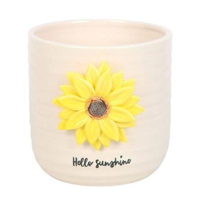 Hello Sunshine Sunflower 3D Plant Pot