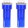 Cciyu 20x Blue T5 Blue Dashboard Instrument Panel Instrument Speedometer Gauge Cluster 37 73 74 79 17 57 5050 1-SMD LED Light Bulb 12V (blue)