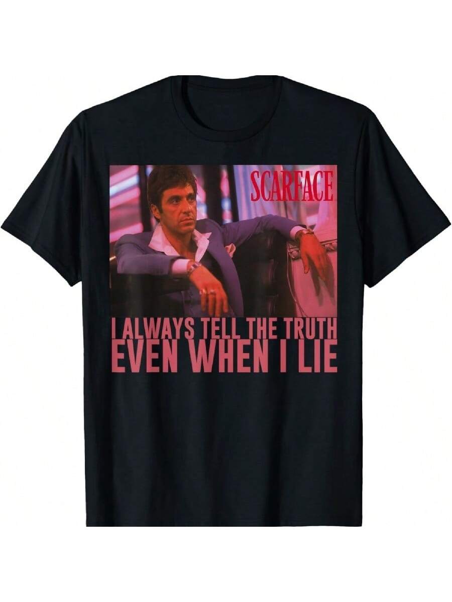 Scarfaces I Always Tell The Truth Even When I Lie T-Shirt S разноцветный