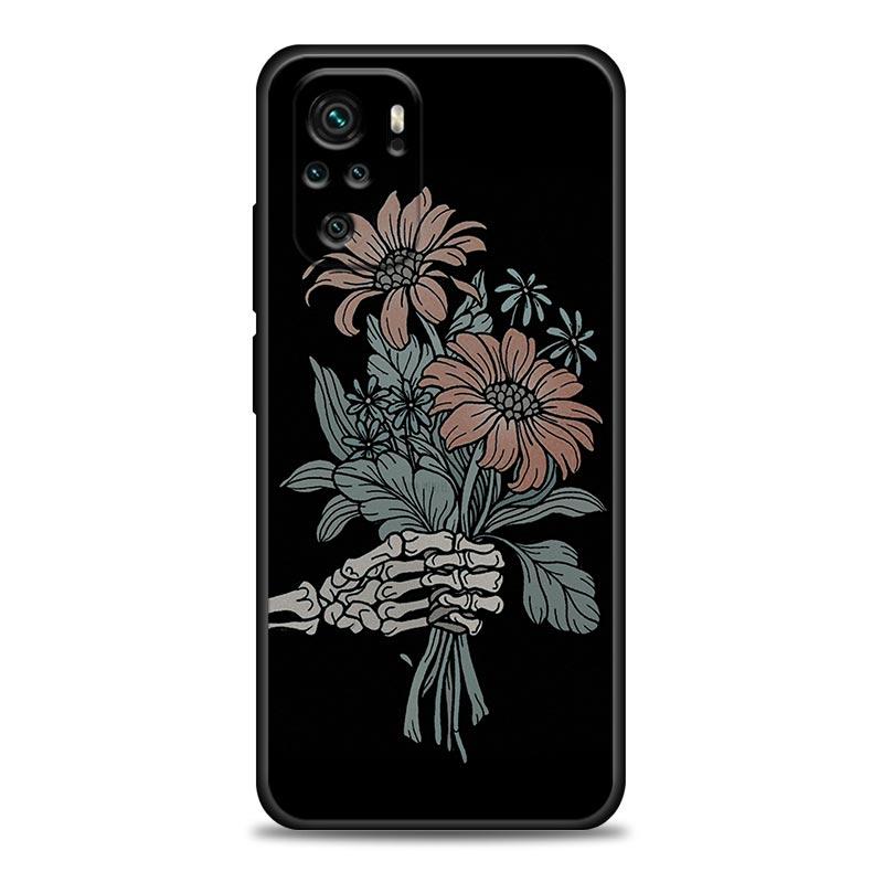 Phone Case For Xiaomi Redmi Note 11 10 8 Pro 9S 8A 10S 11S Soft Cover Witches Moon Tarot Mystery Totem For Redmi Note 8Pro 10Pro