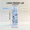 1PC Cake Coffee Doodle Sketch 750ml Color Plastic Sports Water Bottle Leakproof Flip Straw Lid Suitable for Sports Office Home Use