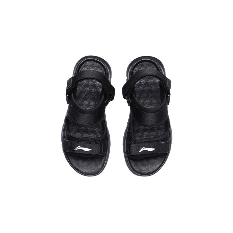Li Ning Kids Cool 3.0 Durable Breathable Sandals Kids Sandals Black YKUR022-1