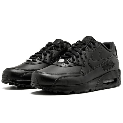 Nike Air Max 90 Leder Schwarz 302519-001