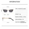  Fashion Cat Eye Women Sunglasses Men Vintage Luxury Brand Design Trending Shades UV400 Sun Glasses