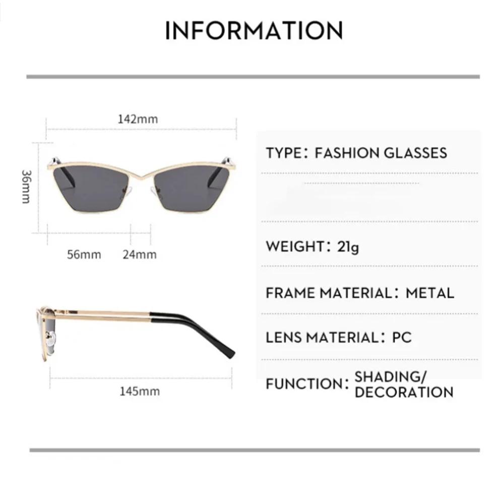 Fashion Cat Eye Women Sunglasses Men Vintage Luxury Brand Design Trending Shades UV400 Sun Glasses