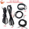 NTC 10K 1% 3950 Thermistor Temperature Sensor 0.3M 0.5M 1M 2M 3M 5M 10M Waterproof NTC Temp Probe Cable For Arduino W1209 W1401