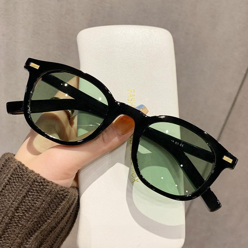 

5374 Ретро цветные поляризованные линзы солнцезащитные очки для женщин уличная фотография модные мужские солнцезащитные очки