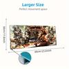 Anime Attack-on-Titan Color Mouse Pad Large Gaming Table Cushion Non-slip Laptop Tablet Big Mousepad XXL Mat Mini PC Playmat With Lock Edge