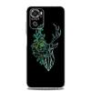 Clear Soft Phone Case For Xiaomi Redmi Note 12 11 9S 9 8 10 Pro+ 7 8T 9C 9A 8A K40 Gaming Cover Dragon Flower Grass Line Art