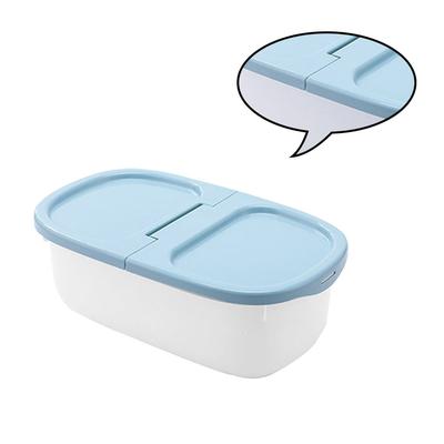 Insect-proof Rice Storage Container Moisture-proof Home Kitchen Grain Box with Cover Plastic Seal
