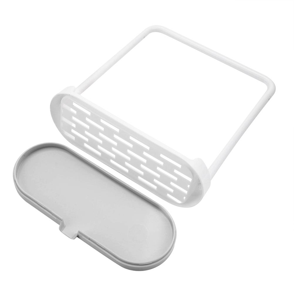 Kitchen Detachable Bar Towel Drying Rack Storage   Rack for Dishcloth Sponge Soa(Beige)