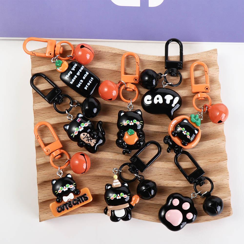 

Cartoon Tomato Cat Keychain Key Ring Cat Paw Keychain Creative Kitty Pendant Kids E
