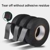 1pc 15m/590.55in Wire Harness Automotive Cloth Tape Adhesive High Noise  Proof Fabric Electrical Tape for Wrapping Wiring