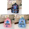 Lilo Stitch Kids Backpack With Durable Nylon For School Use And Cartoon Design