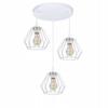 Design Lampa Sufitowa Plafon Metal Diament Loft