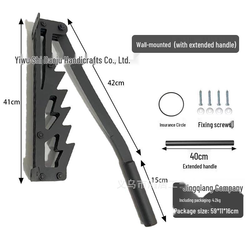 Portable Firewood Splitter: Efficient Manual Wood Separator for Outdoor and Household Use