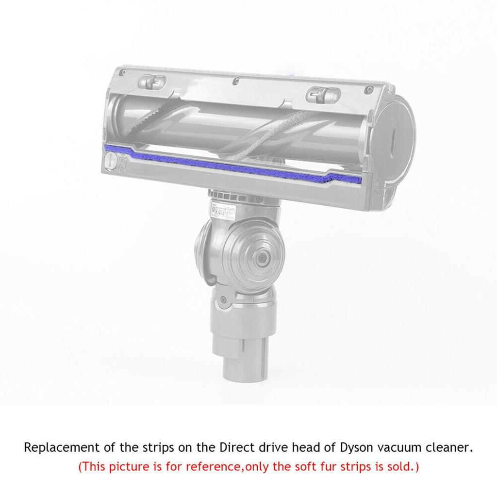 5pcs Brush Soft Plush Strip V6 V7 Vacuum Cleaner Direct Drive HeadParts