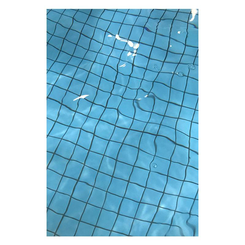 Modern Mode Blå Pool Affischtryck Canvasmålning Avkopplande Väggkonst Dekomprimerade Bilder för Vardagsrum Heminredning Cuadros
