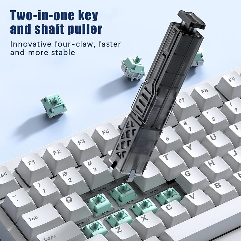 2 In 1 Switch Puller Keycap Puller Key Switch Keycap Puller For Mechanical Keyboard Gaming Keyboard Switches Cleaning Tool