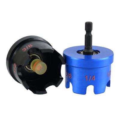 Hex Drill Removal Tool for Conduit Racks & Strut Systems Nuts Remover Bolt Extractor Tool for 1/4 3/8 1/2 Inch Threaded Rods