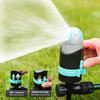 360-Grad-Drehsprenger, Verstellbarer Hofsprinkler mit 4 Sprühmodi, Gartenbewässerungssprinkler mit strapazierfähigem Metallspieß für Rasen und Hof