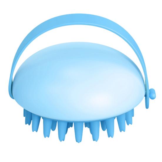 1/4Pcs Wash Brush Long Handle Removable Design Scrubbing Brush Anti-Slip Elastic Band Hair Cleaning Helper