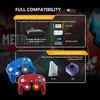 Controle FIOTOK GameCube, Controle Clássico com Fio para Wii Nintendo Gamecube (Vermelho azul)