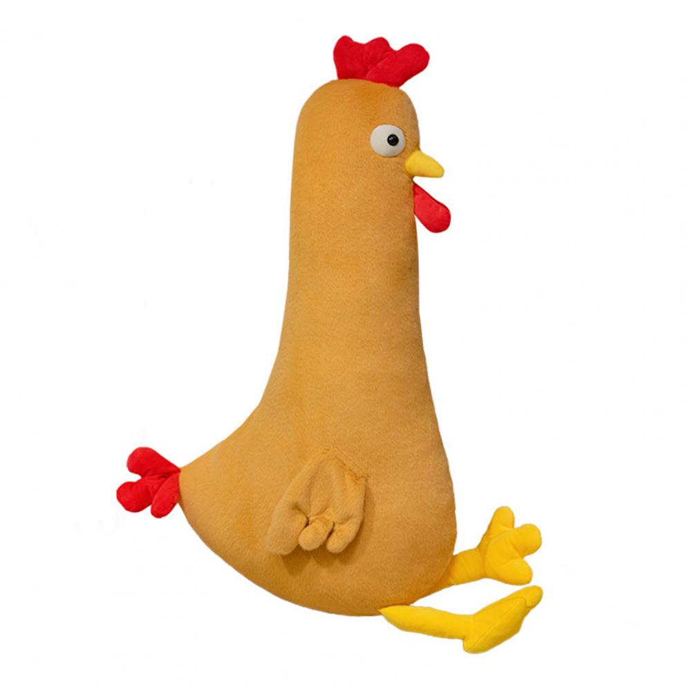 Cuscino Peluche Pulcino Corpo Lungo Peluche Per Dormire Morbido Cuscino Corpo Per Adulti Giocattolo da Abbraccio Rimovibile Per Letto