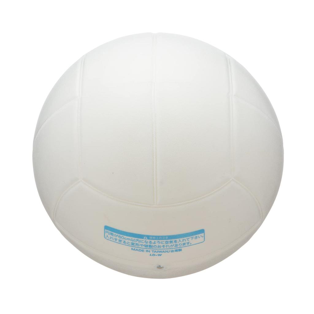 MIKASA Soft 60cm preschoolers to elementary school Dodgeball, (for students), 200g, White, LD-W