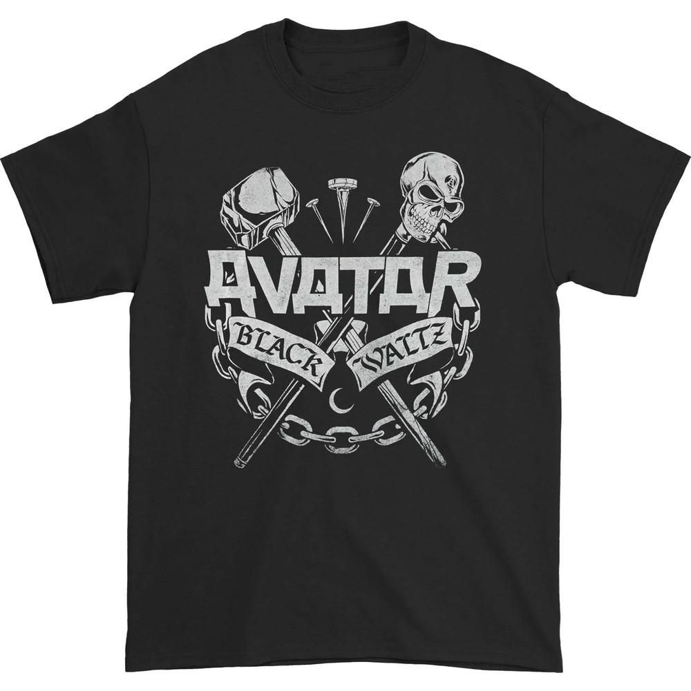 Vtg Avatar Band Gift For Fans Cotton Black Full Size Unisex T Shirt Unisex T-Shirt S