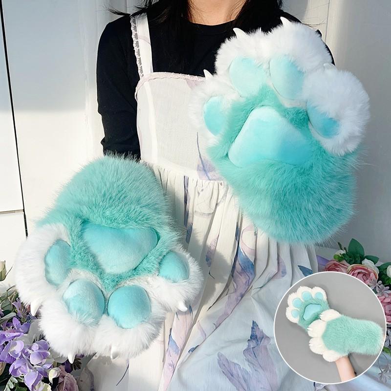 Furry Costume Paw Gloves Cosplay Performance At Anime Conventions Adult Size 230mm