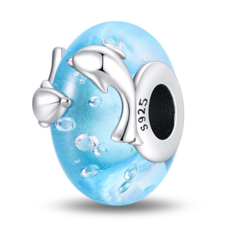 Fit 3Mm'S Original Bracelet Blue Dream Catcher Charms Diy Jewelry For Women Birthday Gifts Plata Charms Of Ley