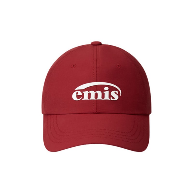 

EMIS NYLON BALL CAP-RED RED