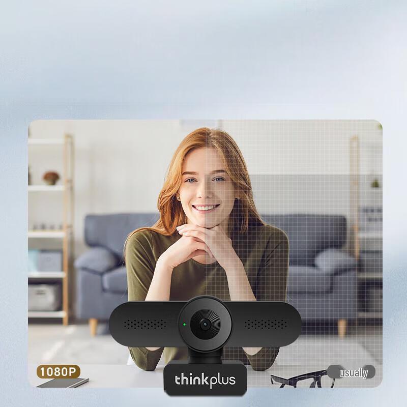 Lenovo Thinkplus WL22A USB HD Webcam with Microphone (CN version)