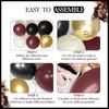 154pcs Burgundy balloon garland arch kit, suitable for birthday, graduation, wedding anniversary Valentine's Day decoration