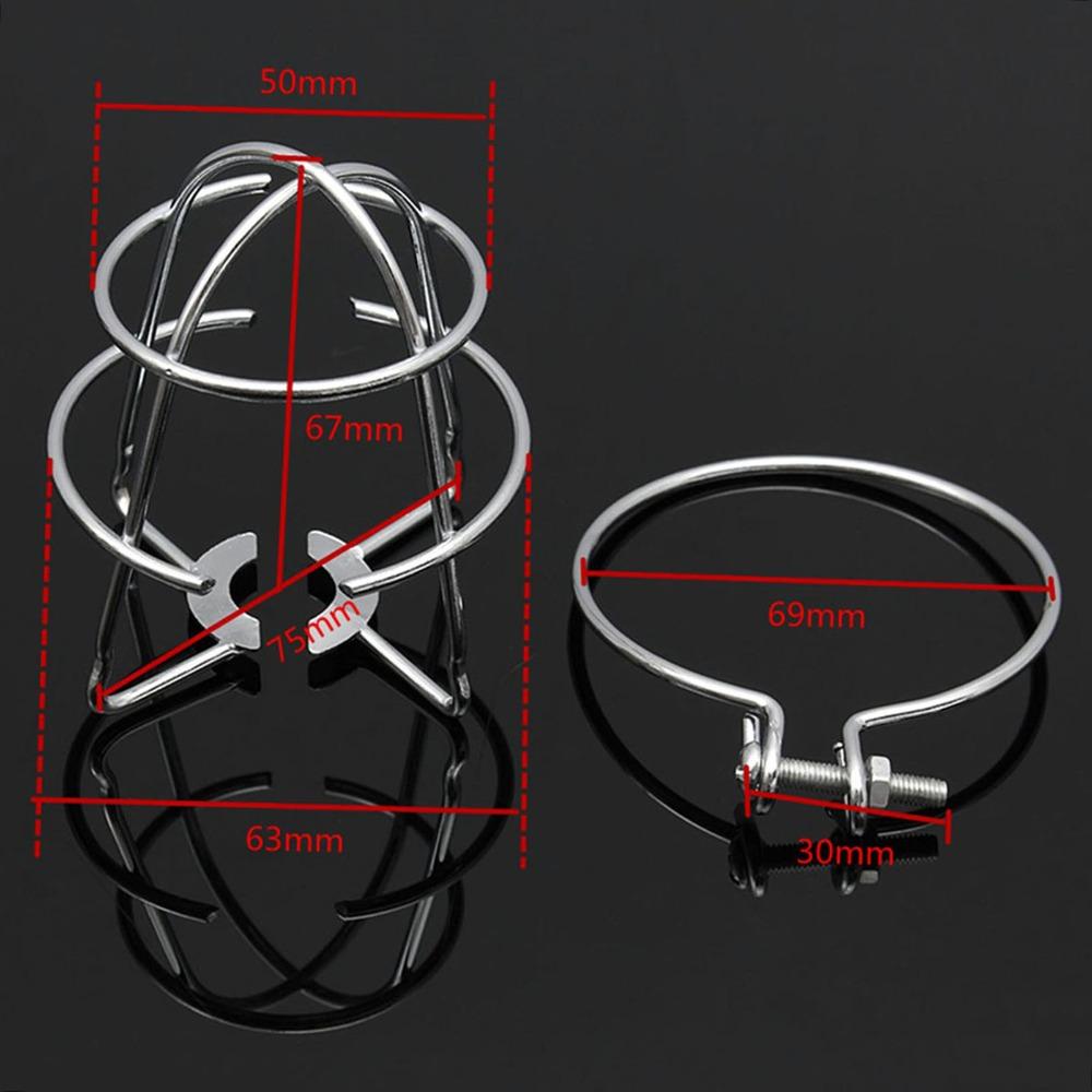2pcs No-Tool Installation Fire Sprinkler Head Guard Iron Fire Protection Cage  Gym Protection