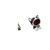 Abstract Cat Fire Statue Resin Flame Figurine Modern Art Sculpture Ornament for Cabinet Living Room