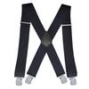 Men's 5 Cm Elastic Casual Polyester Suspenders with Clips