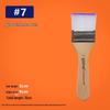 Nylon Bristle Art Brush with Wood Handle for Oil Painting