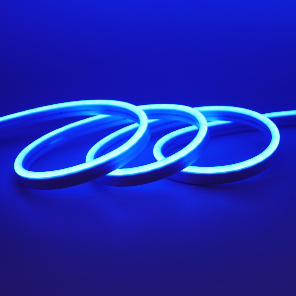 

DC 12V Neon Strip IP65 Waterproof 120Leds/M White/Blue/Pink/Yellow/Green Home Garden DIY Flexible Ribbion Rope LED Light 0.5m синий