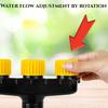 1pc Garden Watering Tool, Multi-Head Lawn Care Sprinkler, Multi-Hole Spray Nozzle for Watering Vegetables and Gardens, Garden Watering Sprinkler