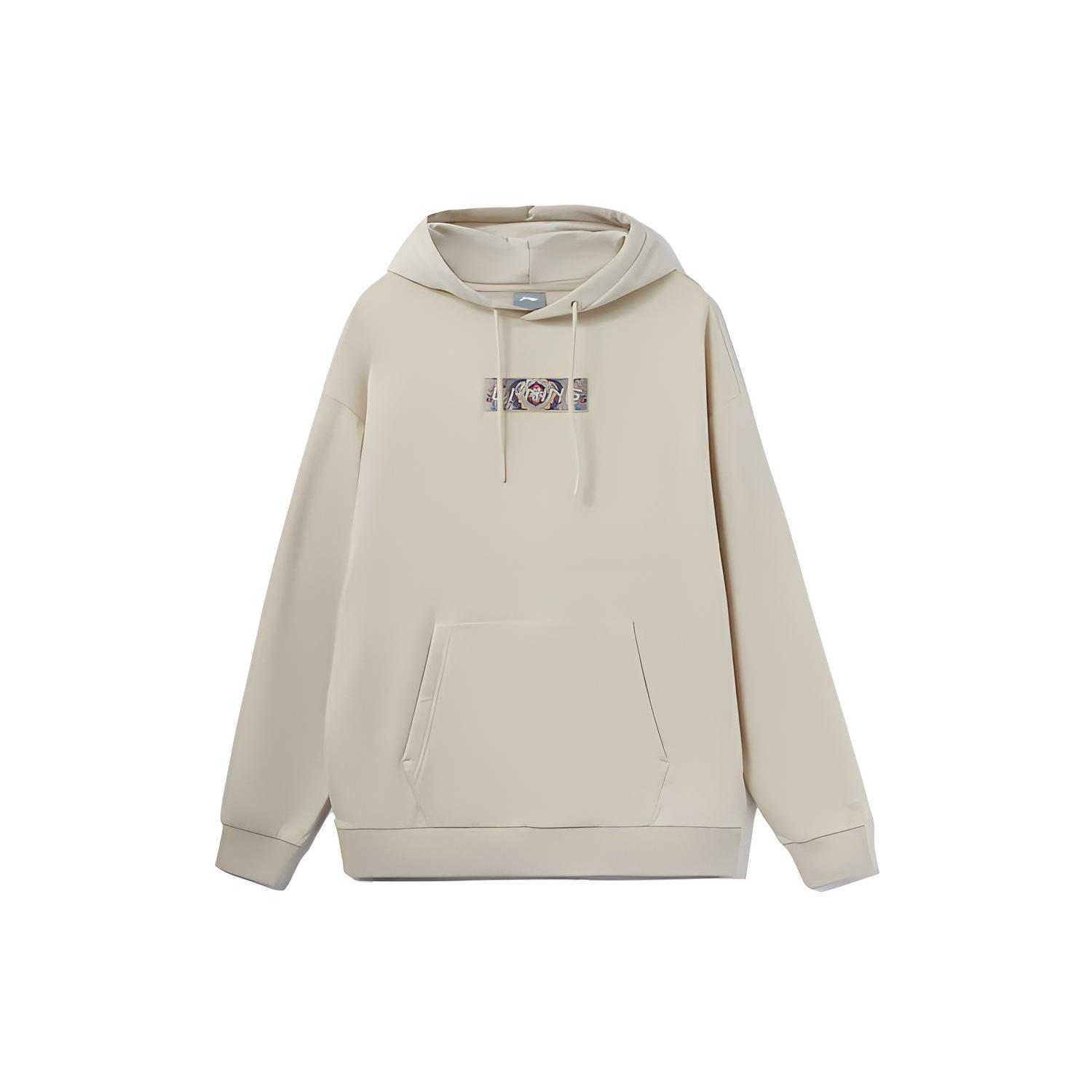 Li Ning Sports Fashion Collection Sweatshirt Unisex Oyster Gray AWDRD42-6 XL