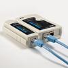 SANWA SUPPLY LAN Cable Tester, Checks Connections and Breaks, Compatible with UTP and STP Cables with RJ45 Connectors and Modular Cables with RJ-11 Co