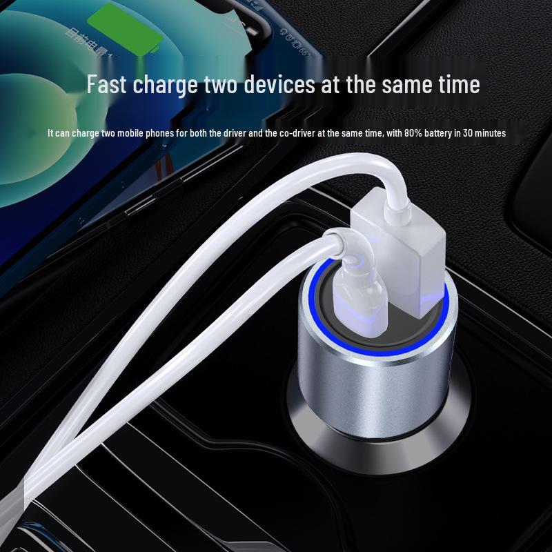 Aluminum Alloy PD20W Car Charger | Fast Charge for Apple Devices