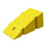 Portable Plastic Curb Ramps for Car Motorcycles 16CM Height Step Mat Lightweight Plastic Threshold Ramp for Trailer Truck Bike